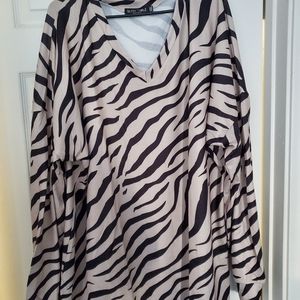 Zebra top